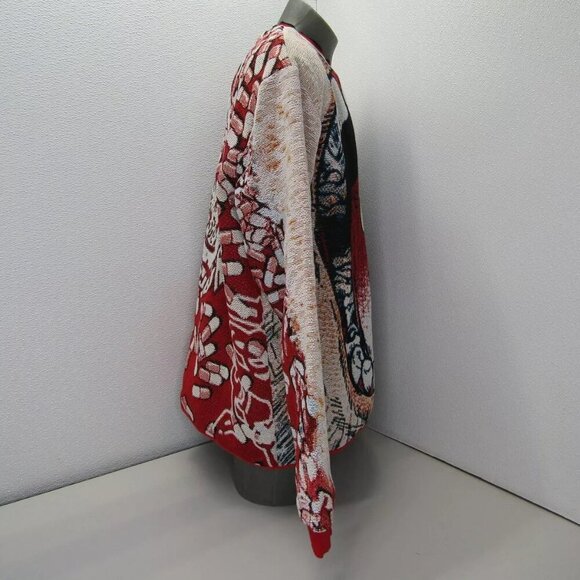 NEW VERYRARE  Sweatshirt White/Red Size XXL Take Your Pills Crewneck Pullover - Picture 4 of 9